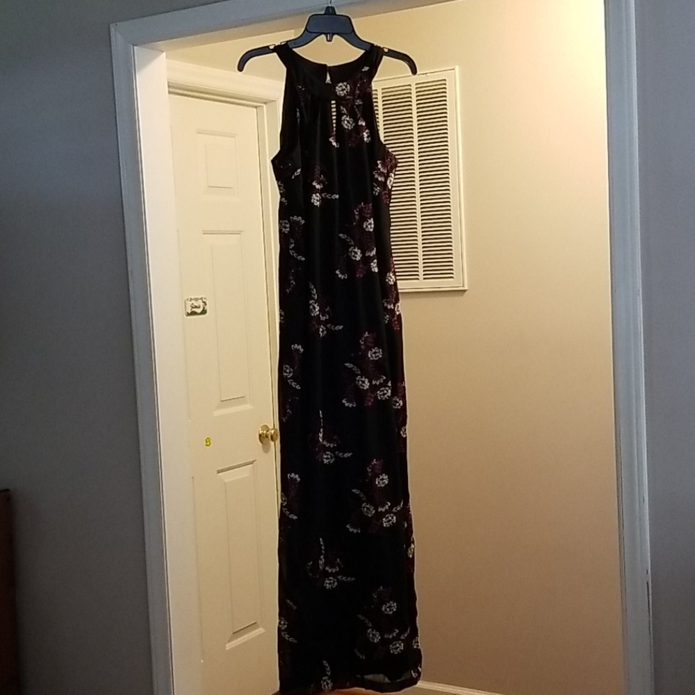 Black Floral Dress